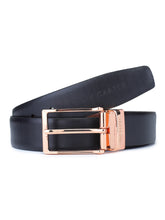 Men Black/Brown Solid Belt ALYBLT041